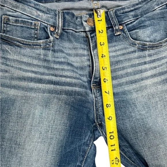 BKE BUCKLE Payton Universal Fit Mid-Rise Straight Stretch Jeans Size 28x32 - Picture 6 of 13